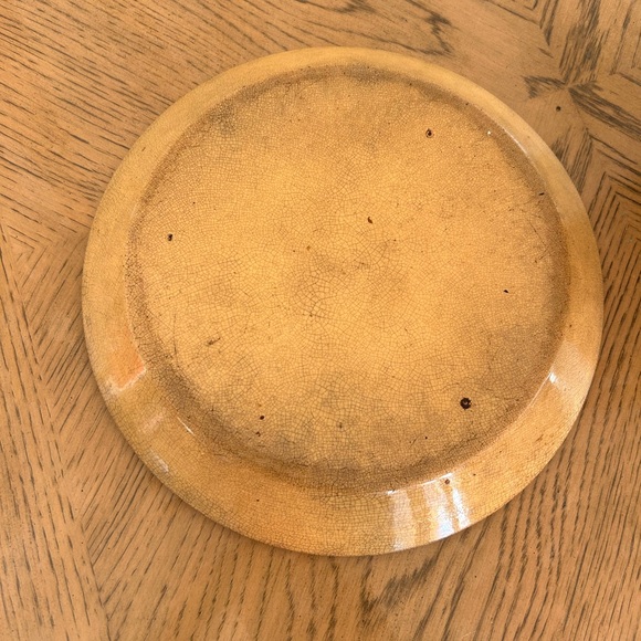 Antique / Rustic Decor Glass Plate - Picture 1 of 3